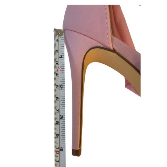 LILIANA / Nikia-214 / Pink / Stiletto / Heels / With Wrap-Around / Straps / For - Picture 6 of 7